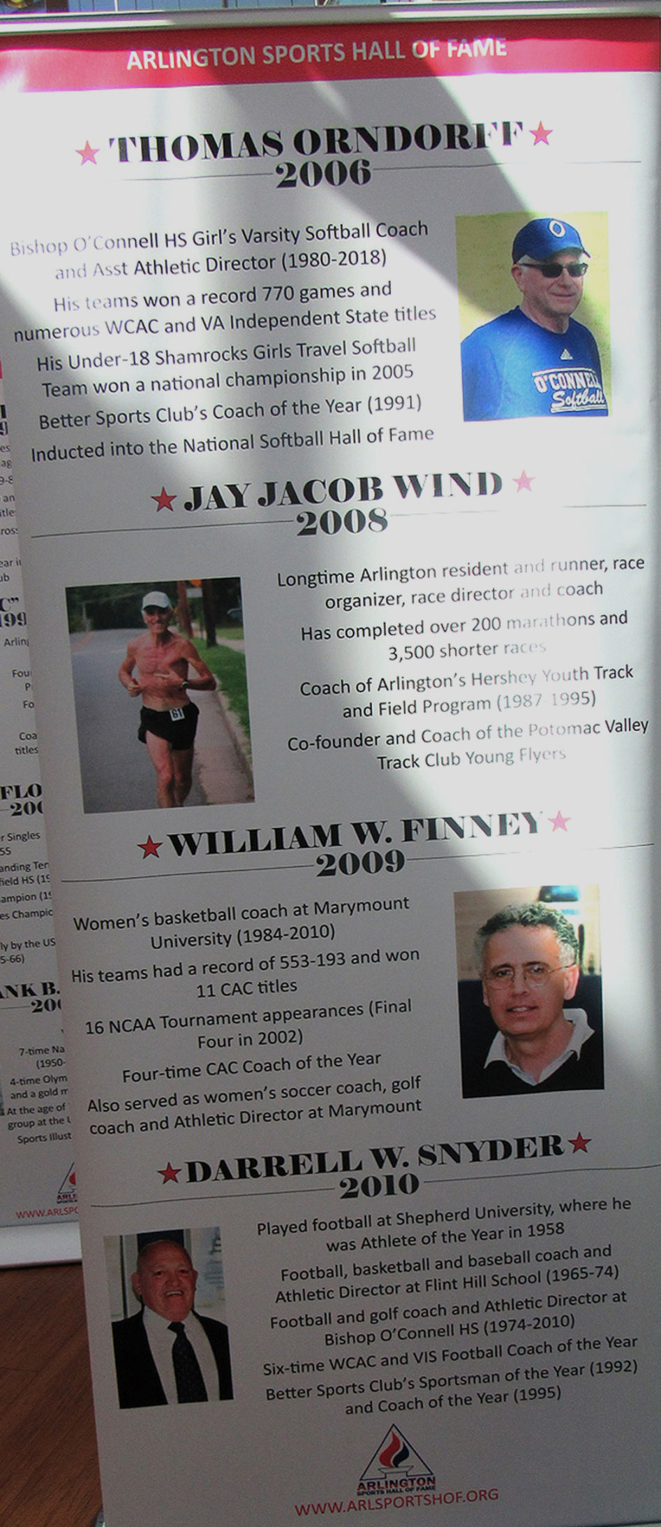 Arlington Sports Hall of Fame 14